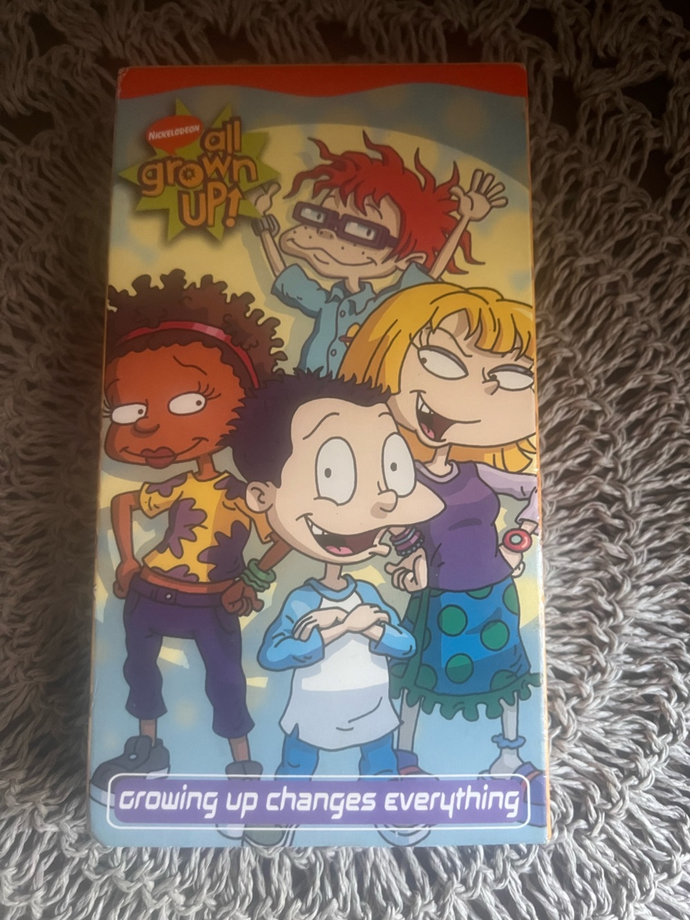 Rugrats Cartoon All Grown Up Growing Up Changes Everything VHS Nickelodeon